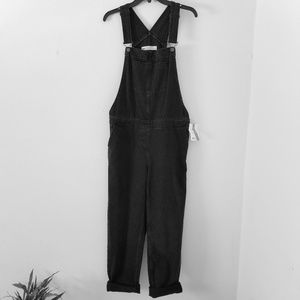 ASOS Denim Black Overalls